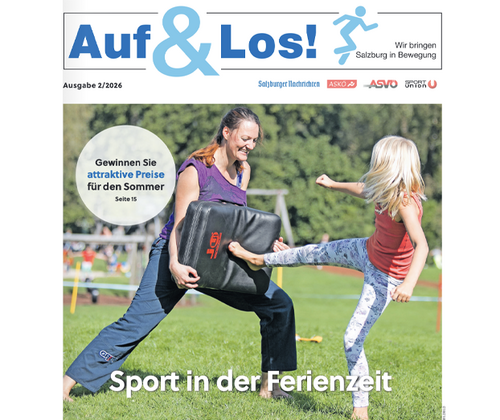 Titelbild Auf & Los Sommerausgabe 2026