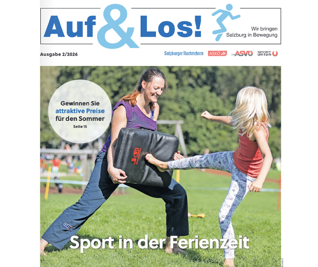 Titelbild Auf & Los Sommerausgabe 2026